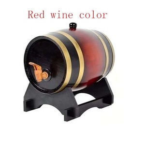 Barril de Vino de Madera de Roble Macizo con Logotipo Personalizado de 1.5l-10L para Whisky, Ron, Bourbon, <span class=keywords><strong>Tequila</strong></span>, <span class=keywords><strong>Cerveza</strong></span> - Product Image 6