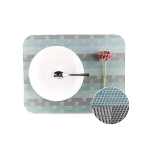 Good design felt hot food material center disposable paper restaurant baby pvc plate dining table place mat