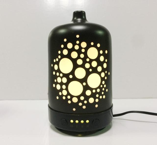 Luxury Smart Wireless Home Ultrasonic Humidifier Electric Ceramic Cool Mist Aroma Essential Oil Diffuser 100ml 1 Year Humidistat
