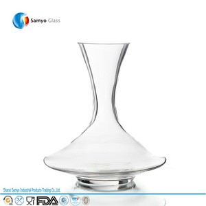 Samyo glass manufacturer made up handmade CRYSTAL's glass wine pitcher/Jug/flagon 1500ml/50oz - Product Image 1