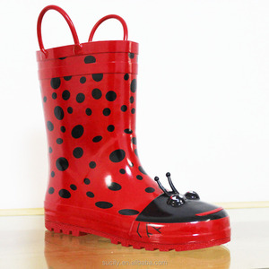 Stivali da <span class=keywords><strong>Pioggia</strong></span> per Bambini in Gomma a Forma di Animale con Manico, Vendita all'Ingrosso - Product Image 5