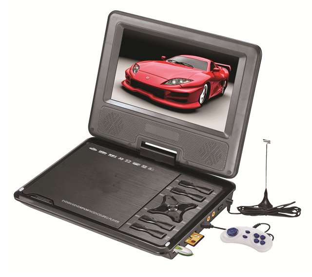 14inch Cheap Portable DVD Player With TV MP3 MP4 Radio USB SD