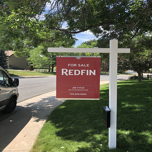 Fentech nóng bán trang trí Vinyl PVC bất động sản đăng bài - Product Image 3