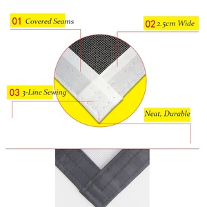 Layar jendela terbang, pelindung nyamuk anti-debu, pengencang lebar jahitan tahan lama - Product Image 6