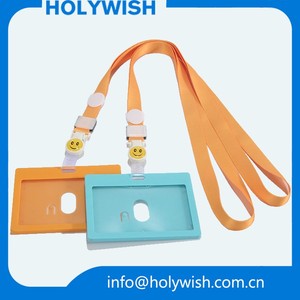 Cheap Custom <span class=keywords><strong>PVC</strong></span> Credencial con Cordón Titular - Product Image 3