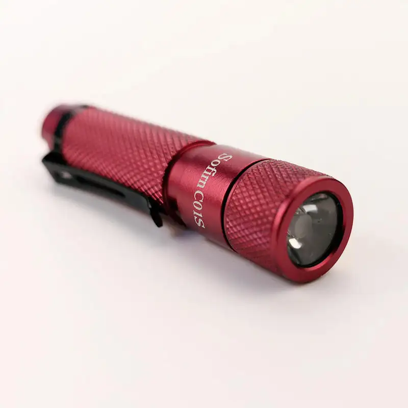 Mini lanterna de led portátil para uso médico, chaveiro com grampo de micro bolso luz slim
