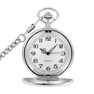 تخصيص الفضة الذهب العتيقة اليابان Movt بالجملة ساعة جيب كوارتز - Product Image 1