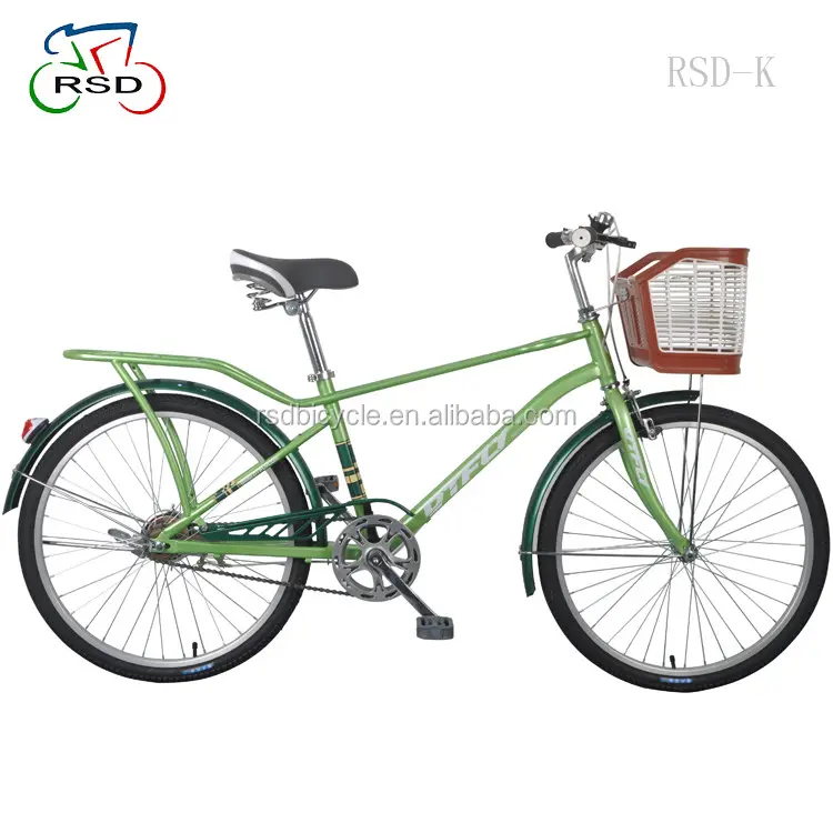 가장 인기있는 두 바퀴 녹색 단일 속도 남성 도시 자전거/남성 자전거 자전거