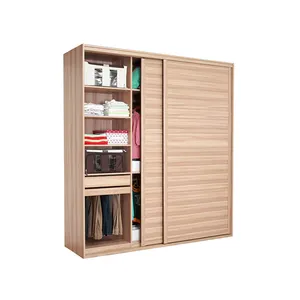 Home furniture 2 door wardrobe, clothes closet from Guangzhou