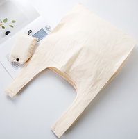 Sac en toile pliable vert ECO Sac bandoulière réutilisable en coton personnalisable pour femme Sac fourre-tout