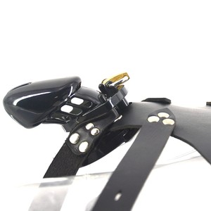 FAAK-<span class=keywords><strong>jaula</strong></span> de plástico para pene de 10cm para hombre, Dispositivo de <span class=keywords><strong>Castidad</strong></span> suave y saludable, portallaves, cinturón de <span class=keywords><strong>castidad</strong></span> para tienda sexual - Product Image 3