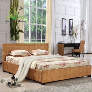 Juego de Muebles de Bambú Antiguos para <span class=keywords><strong>Hotel</strong></span>, Diseño Moderno y Contemporáneo para el Hogar, Incluye Cama Bali y Muebles de Dormitorio de Ratán/Mimbre - Product Image 2