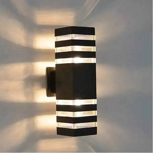 Modern exterior wall lamp 2*E27 26 outdoor wall mounted up and down wall light