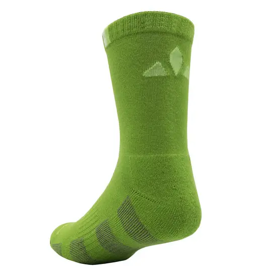 Wholesale custom high quality compression athletic non slip fun sports green trekking sock