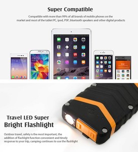 Chargeur étanche ROHs de batterie au lithium haute capacité 18000mAh avec fonction d'affichage à double port USB pour les entreprises - Product Image 4