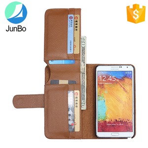 Couverture de chiquenaude de <span class=keywords><strong>pochette</strong></span> pour <span class=keywords><strong>samsung</strong></span> note <span class=keywords><strong>3</strong></span> pu cuir cas de téléphone portable - Product Image 6