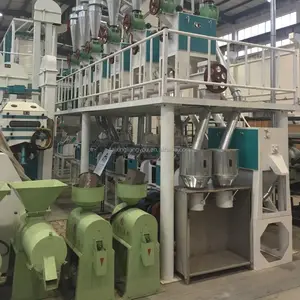 Maize Milling And Processing Machine Corn Maize Grits Milling Machine/corn Grits Making Machine/corn Grits Processing Plant Made By Turkey