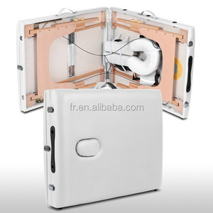 เตียงนวดพกพา 3 ตอน ทำจากไม้ พร้อมกระเป๋าหิ้ว - Product Image 3