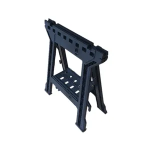 Plastic folding heavy duty woodworking benches with clamping no rust