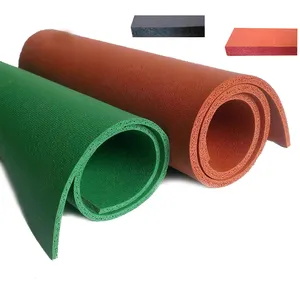 Excelente paño de ozono de aceite, esponja de espuma de superficie, membrana impermeable para techos de goma EPDM con color rojo, verde y negro