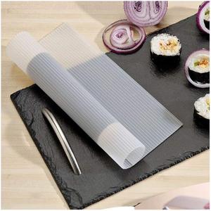 Estera de silicona antiadherente <span class=keywords><strong>para</strong></span> <span class=keywords><strong>sushi</strong></span> de grado alimenticio, fácil de limpiar, respetuosa con el medio ambiente, kit <span class=keywords><strong>para</strong></span> hacer <span class=keywords><strong>sushi</strong></span> de arroz, estera rodante - Product Image 4