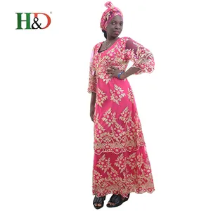 H & D 2018 Vente Usine Prix De Mode Coloré Longue Jupes Dames Caftans Africain Tenue Pour la Vente En Gros