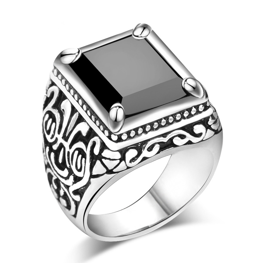 Antique-Silver / Black