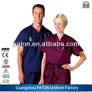 Hospital uniforme, médico ropa, baratos uniforme de fábrica, el mejor precio 2014