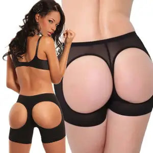 性感女性隐形网格屁股升降机短臀部增强臀部提升赃物塑身衣控制内裤塑身衣