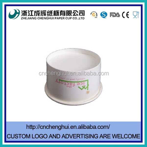 Solo papel de <span class=keywords><strong>la</strong></span> pared blanca helado vaso de papel - Product Image 1