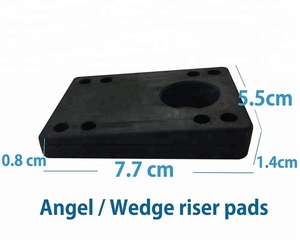 Bloc en <span class=keywords><strong>caoutchouc</strong></span> anti-choc pour Skateboard, pièces à <span class=keywords><strong>cale</strong></span> d'angle, pour Skateboard, LOGO OEM Tiger Win, 1 pièce - Product Image 3