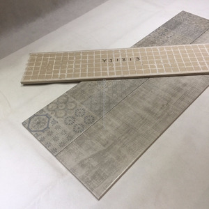 Giá Nhà Máy Gạch Men Gỗ Chống Trượt Gạch Lát Sàn Vân Gỗ Mộc Mạc Cho Phòng Ngủ Gạch Lát Gỗ Gạch Sứ Trông Đẹp 6X36 Màu Xám - Product Image 4