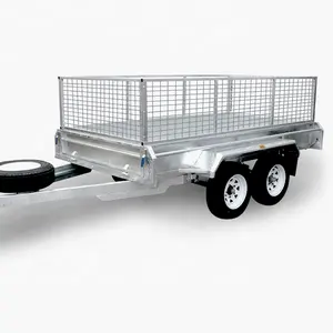 8x5 10x5 10x6 ft Fully Weld Galvanized truck/farm/car Trailer