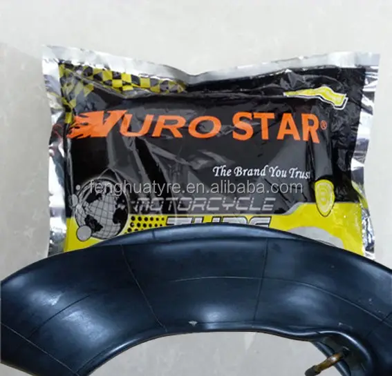 China Band En Buis Fabrikant Butyl Rubber Motorfiets Binnenband 350/400-8