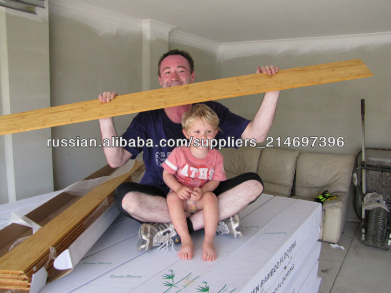 природных strand bamboo настил