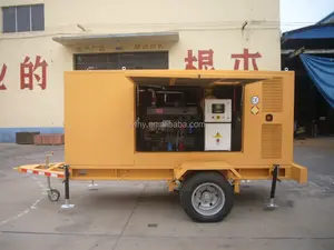 150kva Movable Diesel Generator Trailer With 4wheels