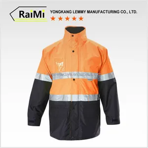 Popular Producto de Calidad Garantizada de alta visibilidad reflectante impermeable chaqueta de la seguridad vial