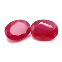 Synthetic Burma Ruby Corundum Gemstone, Price Per Carat