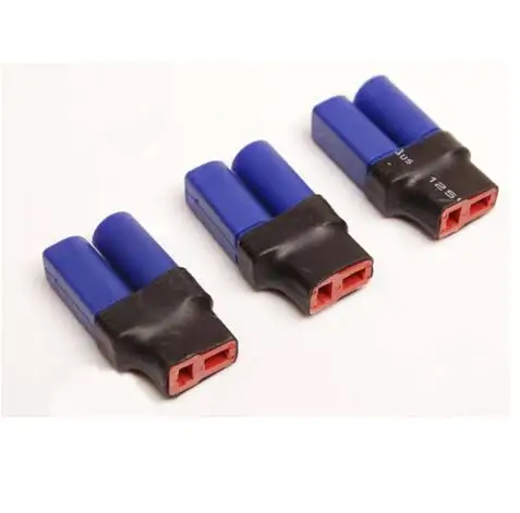 RC No Wires Connectors: EC5 Male Female to Female T-Plug Adapter (Deans Style) for RC Lipo Battery Connector Types ESC