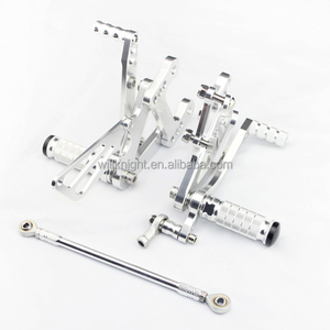 Jeu de pièces arrière réglables CNC, 1 paire, pour Yamaha Suzuki Honda, Kawasaki, Ducati, <span class=keywords><strong>Triumph</strong></span> - Product Image 4