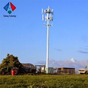 Ống đơn thiết bị đầu cuối 15 m thép monopoles antenna mast viễn thông monopole tháp nhà sản xuất - Product Image 2