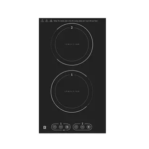 bult-in electric two burners induction cooktop IDA021