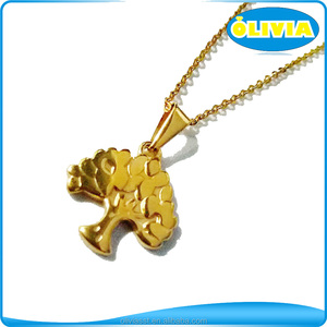 Женское Ожерелье из золота 22 к, в форме розы - Product Image 6