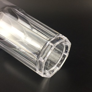 Verre à boire de whisky en plastique noir, impression personnalisable, ml - Product Image 6