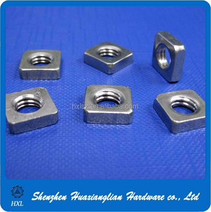 Din798 DIN 562 <span class=keywords><strong>din557</strong></span> M1.6 M2 M3 M4 M7 M8 M6 M5 thép không gỉ mỏng hạt vuông - Product Image 2