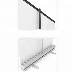 Economic Style Helmet Display Portable Pull up Promotion Banner Aluminum <strong>Roller</strong> <strong>Stand</strong> Advertised Pull up Banners - Product Image 6