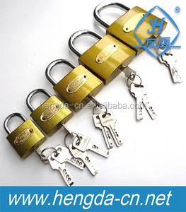 YH1257 सस्ते लोहे नकल पीतल ताला - Product Image 6