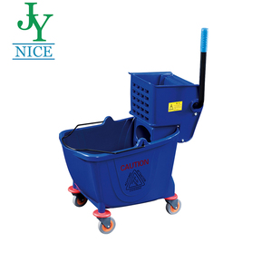 Xô Lau Sàn Đơn Chuyên Nghiệp 360 Spin 25L 32L Với Nhà Nghỉ Nhấn Xuống - Product Image 4