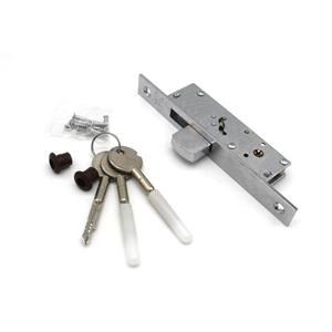 Cerradura de puerta de alta seguridad con gancho de mortaja de cilindro 3 Llaves Acabado pulido Durable y antirrobo para el mercado sudamericano - Product Image 6