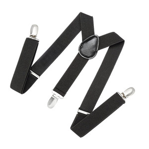 Adjustable Elastic 2.5cm Y Shape <strong>Women</strong> <strong>Suspender</strong> <strong>Belt</strong> With Leather Crosspatch - Product Image 4